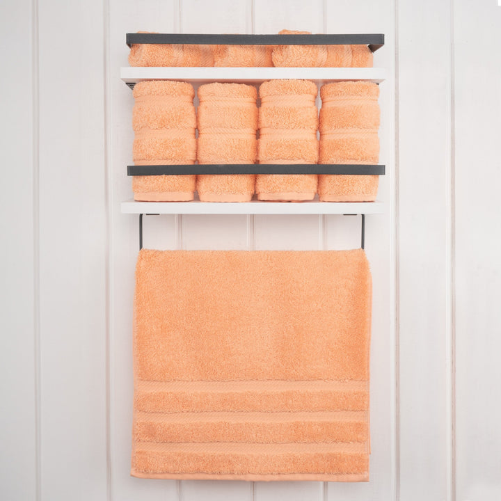 American Soft Linen 100%  Cotton Turkish Towels, 4 Pack Hand Towel Set, Super Soft, Absorbent, Quick Dry Premium Towels