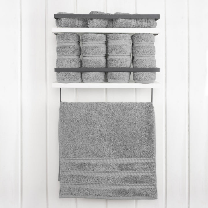 American Soft Linen 100%  Cotton Turkish Towels, 4 Pack Hand Towel Set, Super Soft, Absorbent, Quick Dry Premium Towels