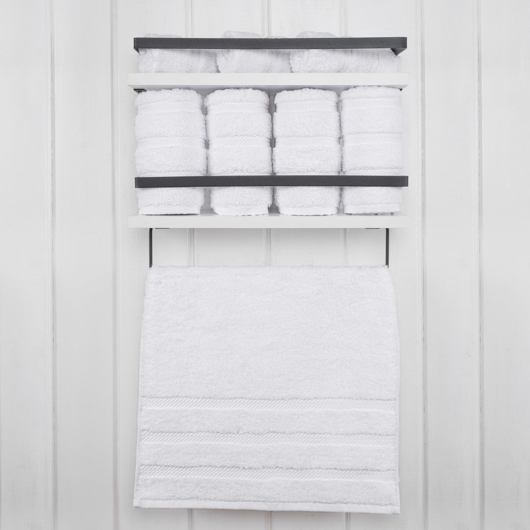 American Soft Linen 100%  Cotton Turkish Towels, 4 Pack Hand Towel Set, Super Soft, Absorbent, Quick Dry Premium Towels