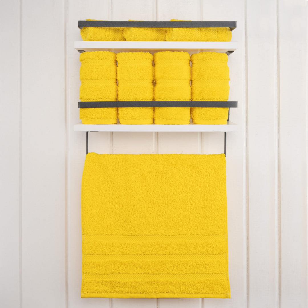 American Soft Linen 100%  Cotton Turkish Towels, 4 Pack Hand Towel Set, Super Soft, Absorbent, Quick Dry Premium Towels