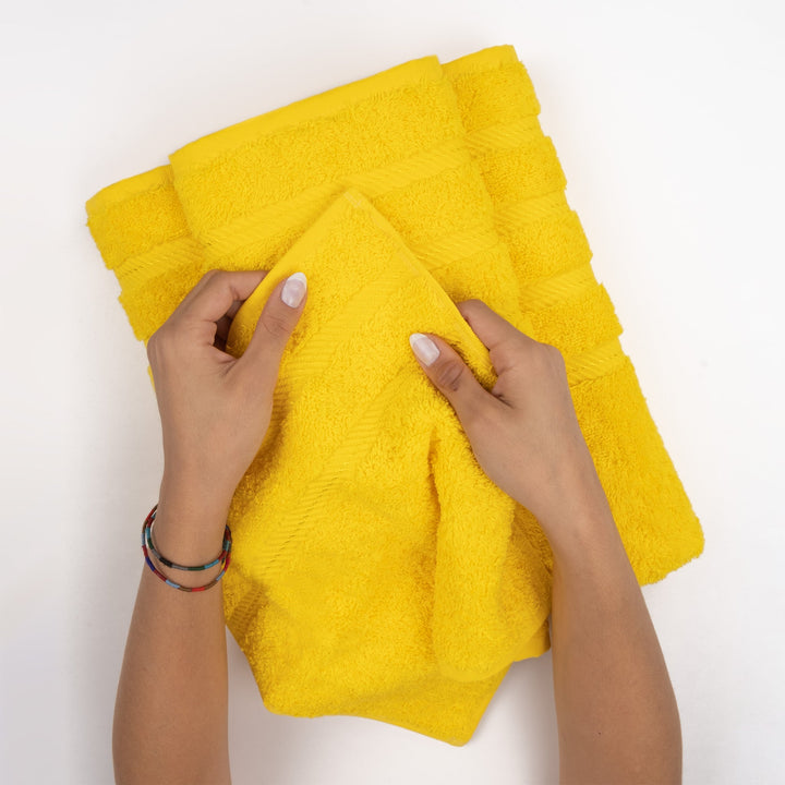 American Soft Linen 100%  Cotton Turkish Towels, 4 Pack Hand Towel Set, Super Soft, Absorbent, Quick Dry Premium Towels