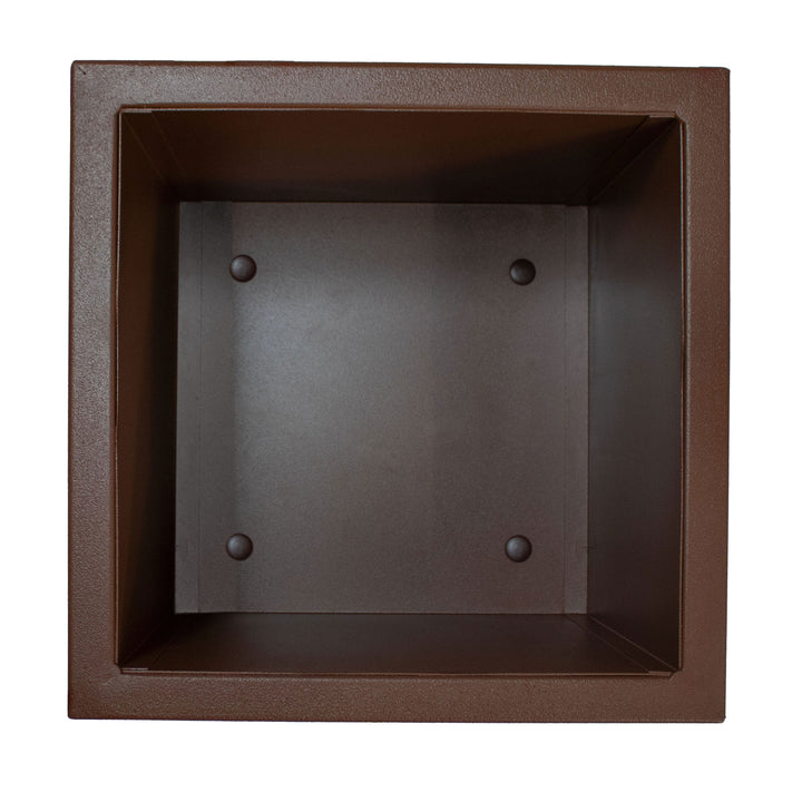 Modern Simplicity Metal Planter Boxes with Legs - 19.75" H and 27" H