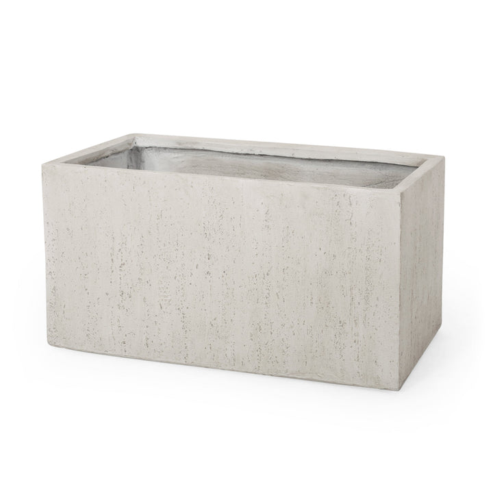 Outdoor Large Square Mgo Planter