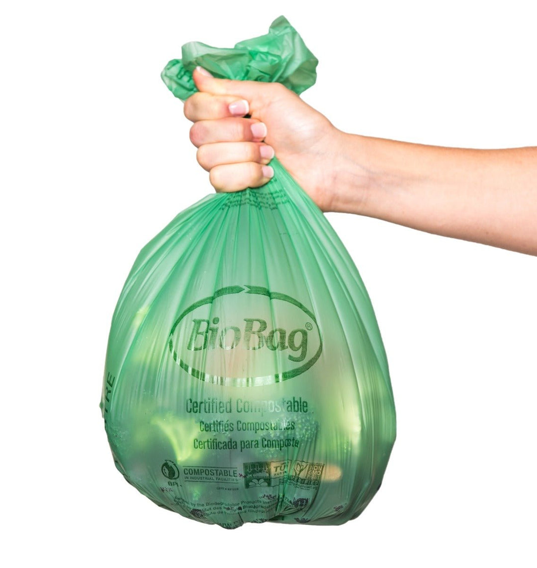 Biobag 3 Gal Compostable Bags (2-Roll Pack, QTY:50)