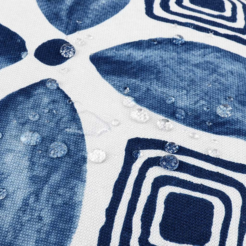 Outdoor Chair Cushions Set of 2 - Waterproof Tufted Seat Pads