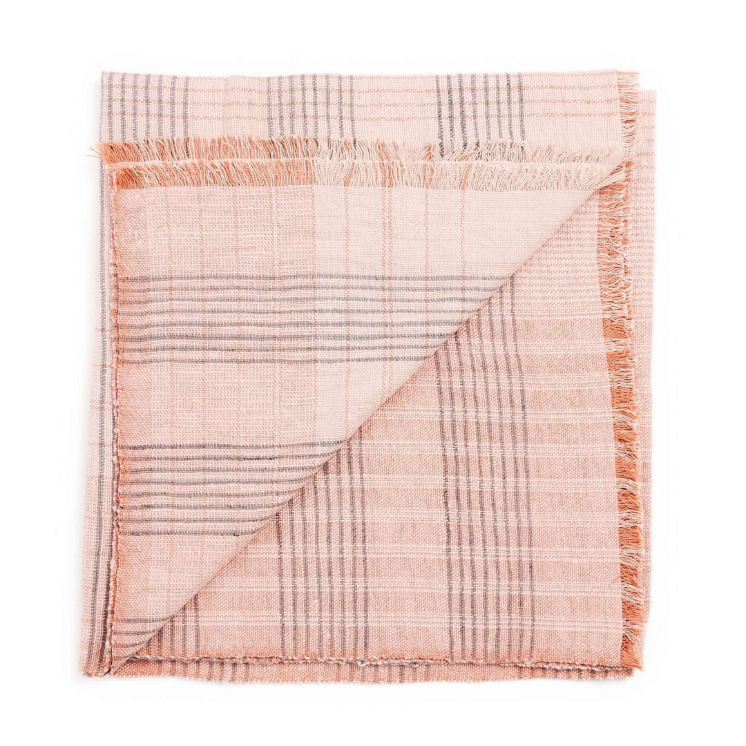 Stripes Pattern Soft Handwoven Merino Throw
