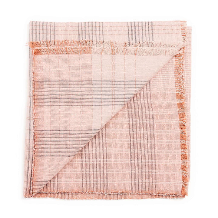 Stripes Pattern Soft Handwoven Merino Throw