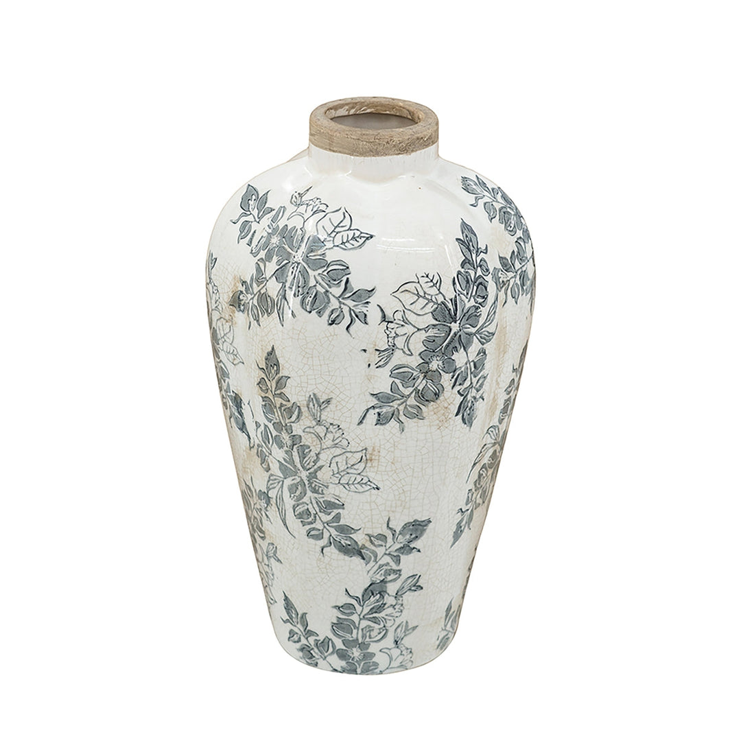 Vintage European Ceramic Accent Vase