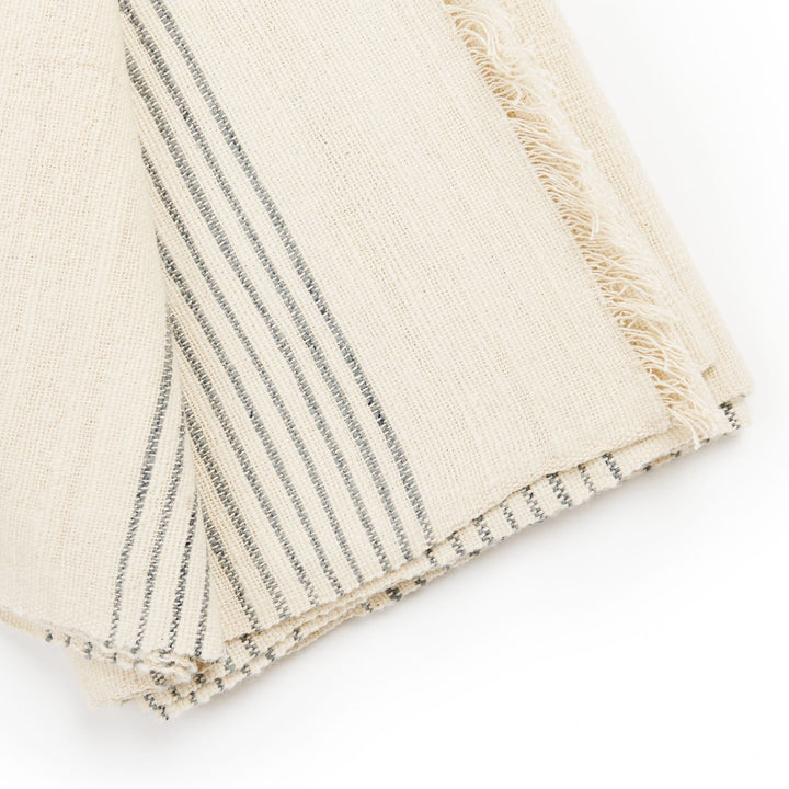 Stripes Pattern Soft Handwoven Merino Throw
