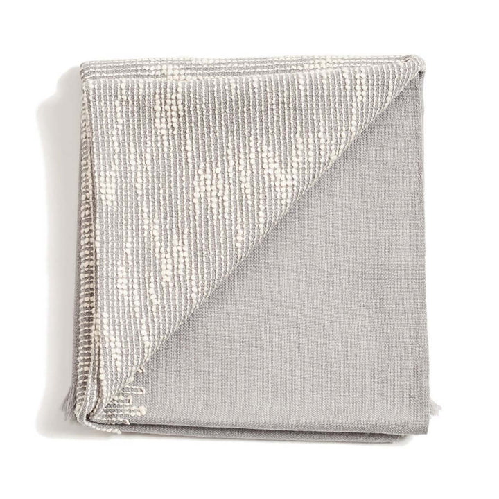 Flo Brown Merino Textured Handloom Throw