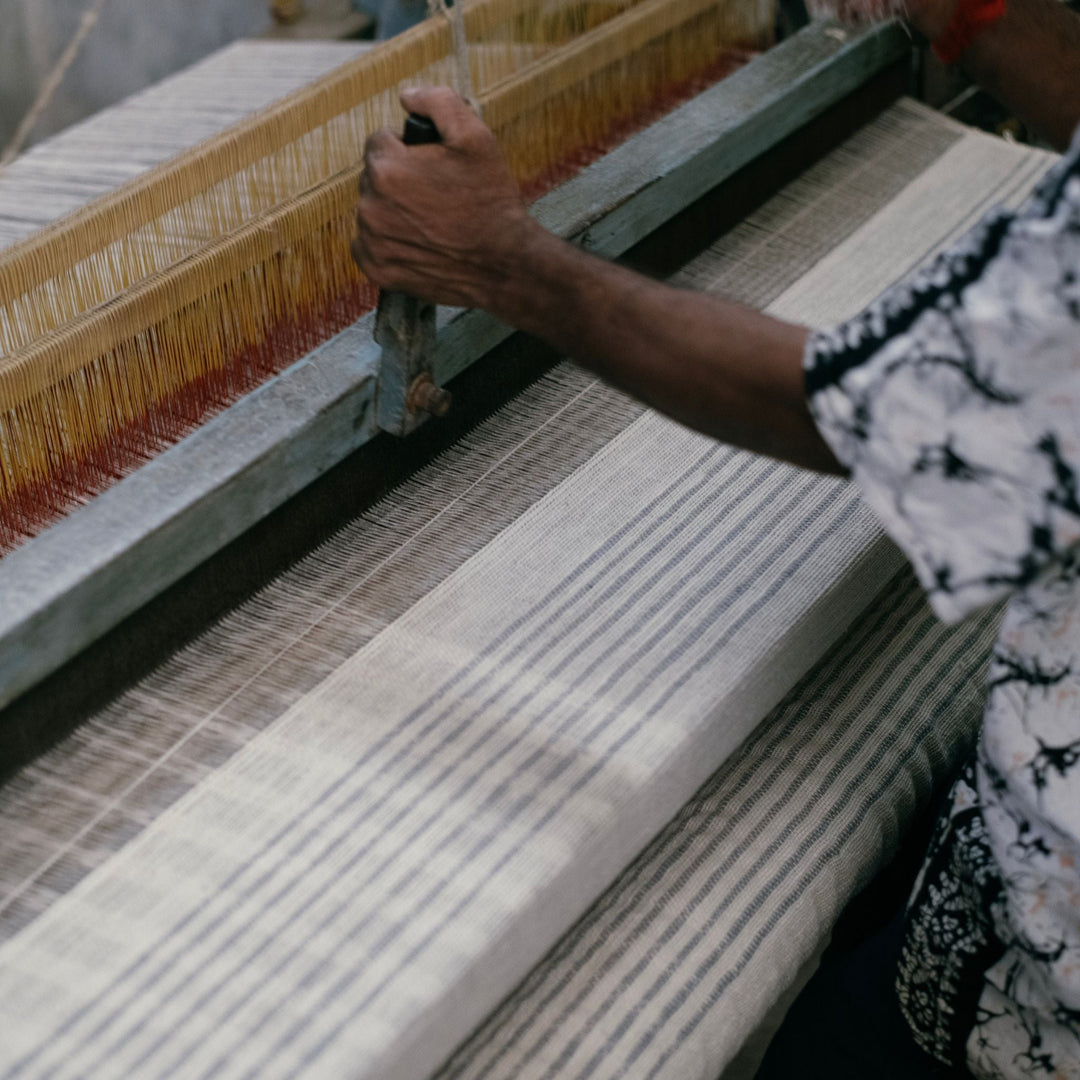 Stripes Pattern Soft Handwoven Merino Throw