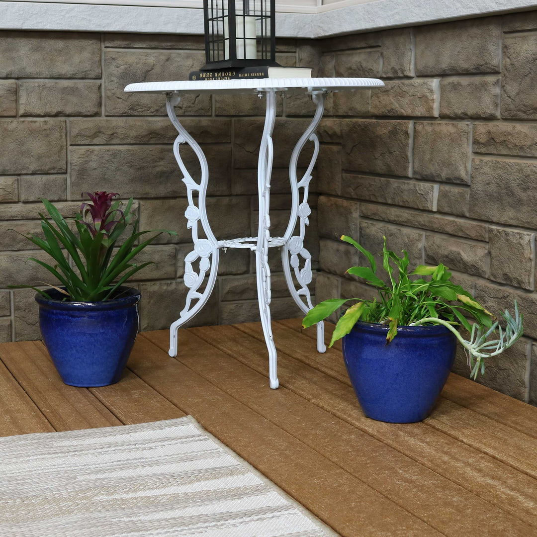 Glazed Ceramic Planter with Drainage Holes - Set of 2