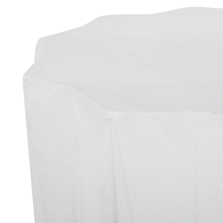 Outdoor Lightweight Concrete Side Table