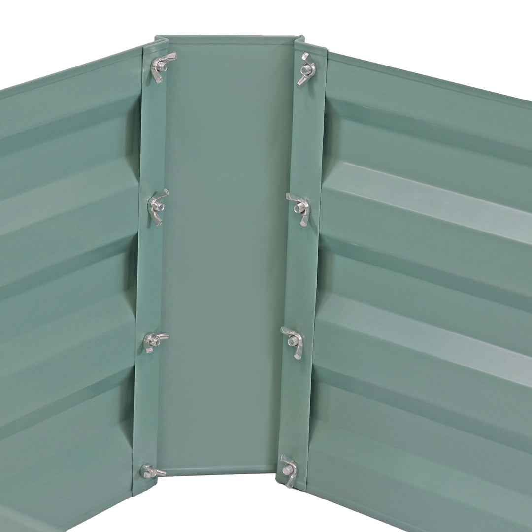 Galvanized Steel Rectangle Raised Garden Bed