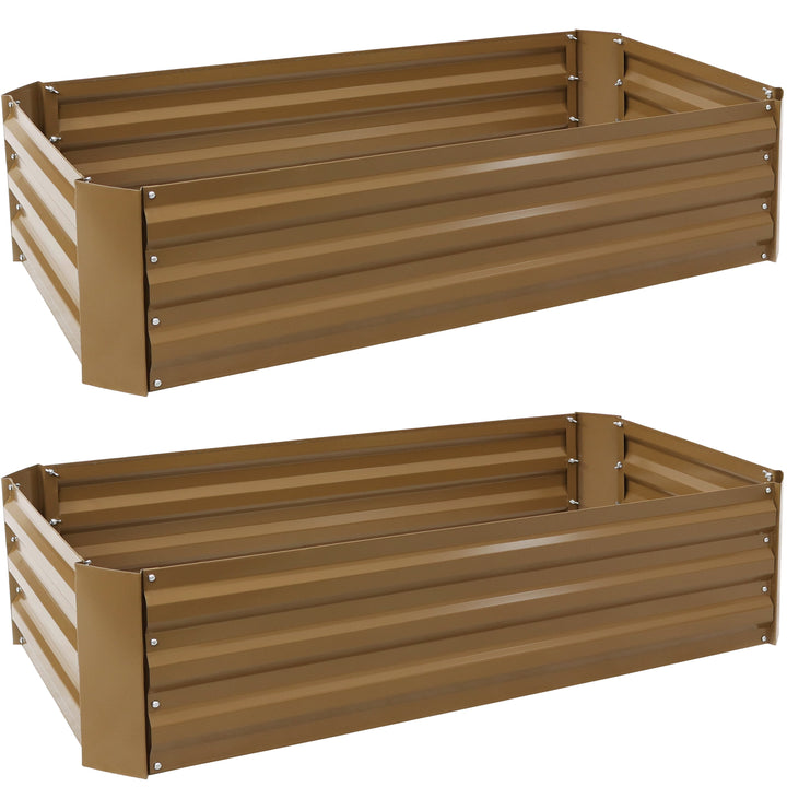 Galvanized Steel Raised Garden Bed - Rectangle - 48"