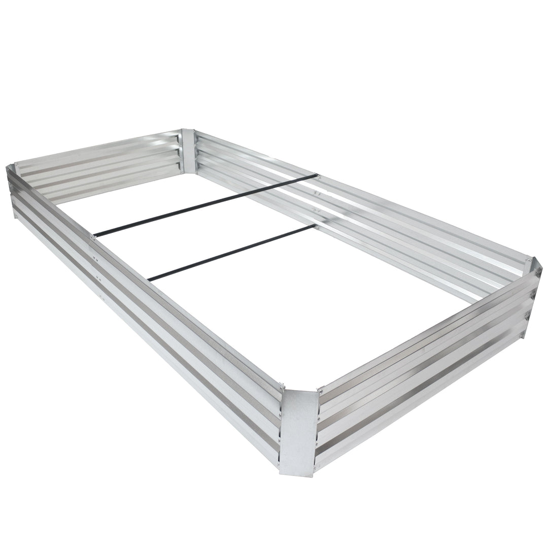 Galvanized Steel Rectangle Raised Garden Bed