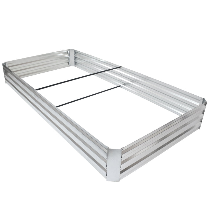 Galvanized Steel Rectangle Raised Garden Bed