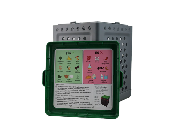 OLLE Garden In-ground Worm Compost Bin