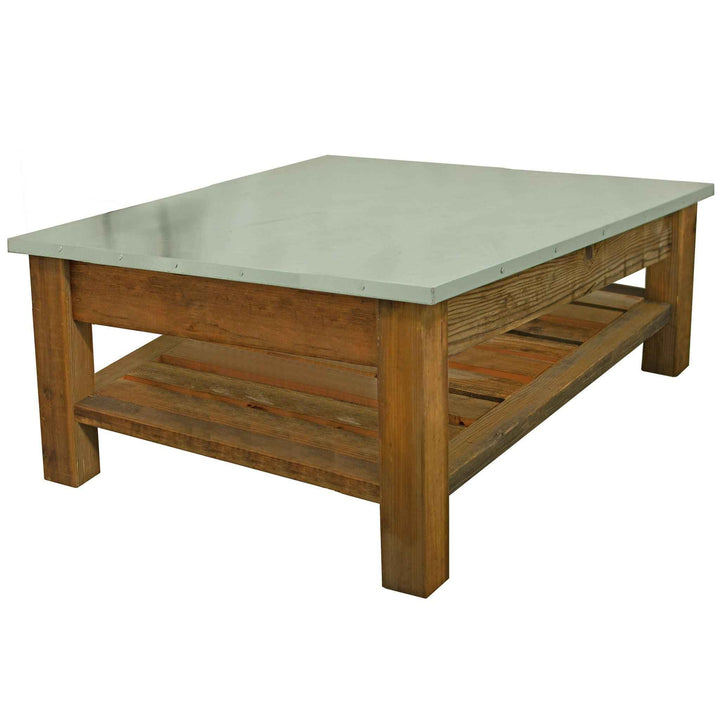 Redwood Patio Coffee Table - Made in the U.S.A
