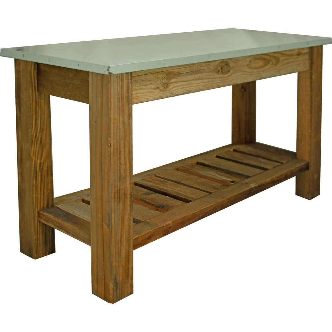 Redwood Patio Console Table - Made in the U.S.A