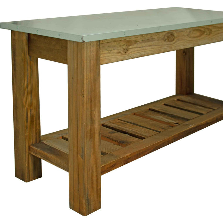 Redwood Patio Console Table - Made in the U.S.A