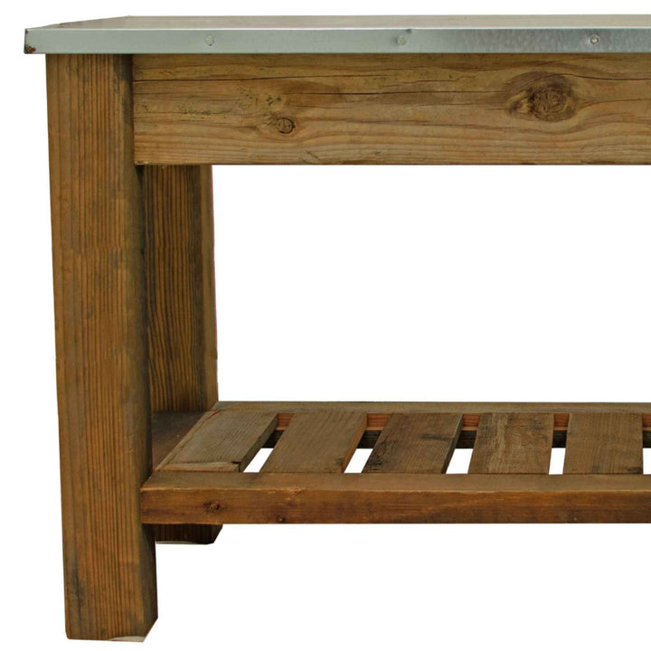 Redwood Patio Console Table - Made in the U.S.A