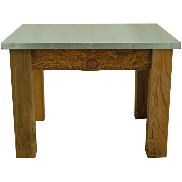 Redwood Patio End Table - Made in the U.S.A