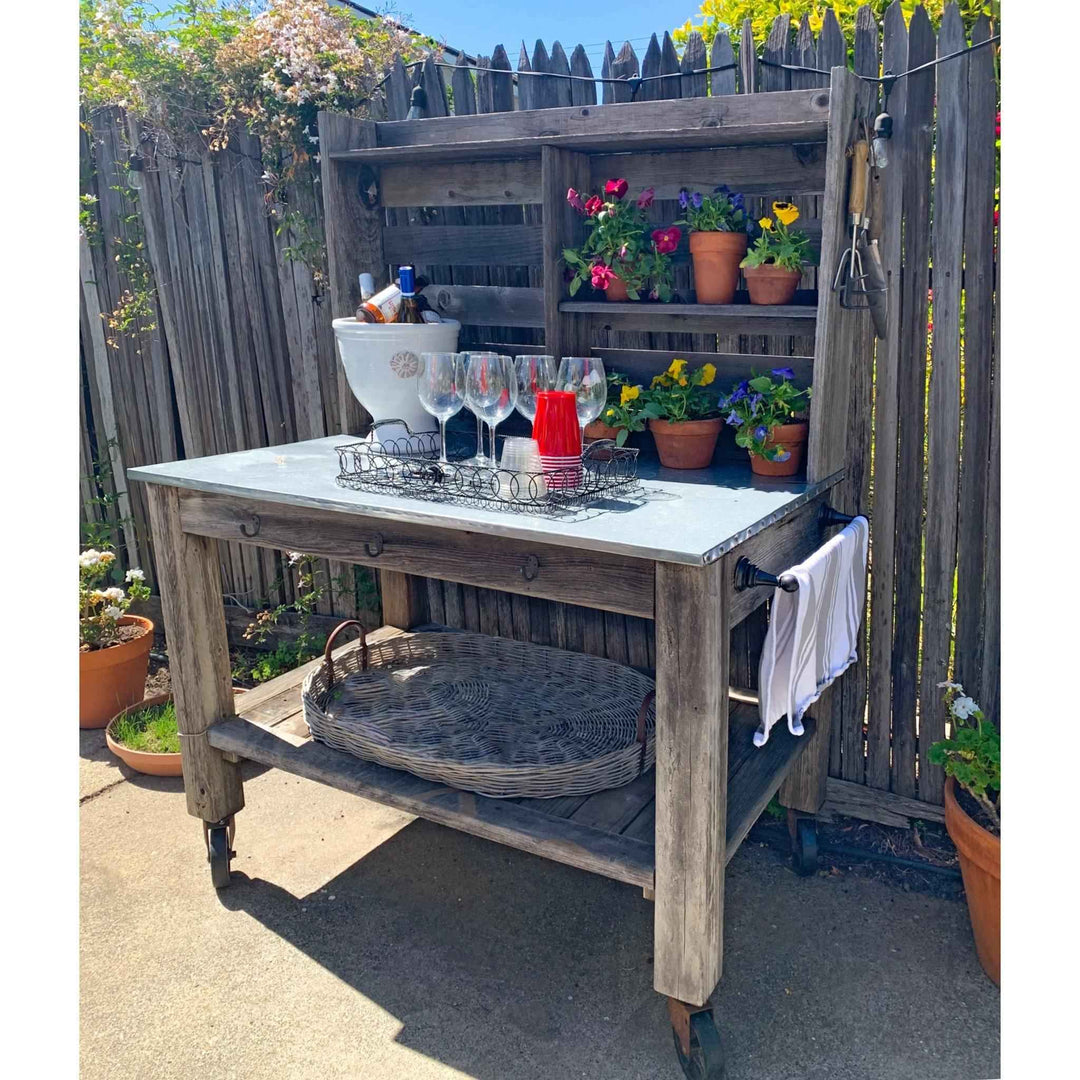 Redwood Potting Table - Made in the U.S.A