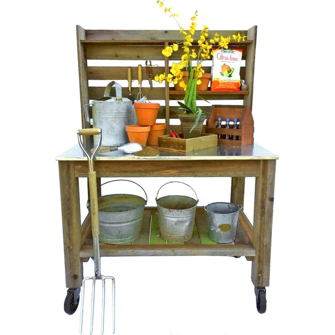 Redwood Potting Table - Made in the U.S.A