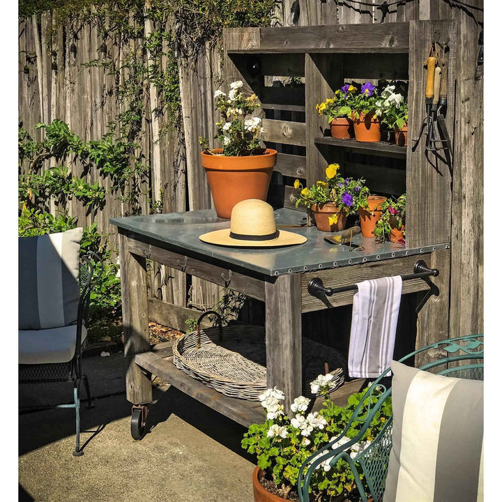 Redwood Potting Table - Made in the U.S.A