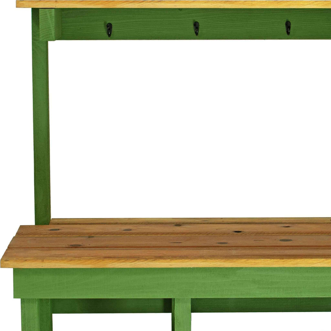 Rustic Redwood Gardening Workbench And Potting Table - Made in the U.S.A