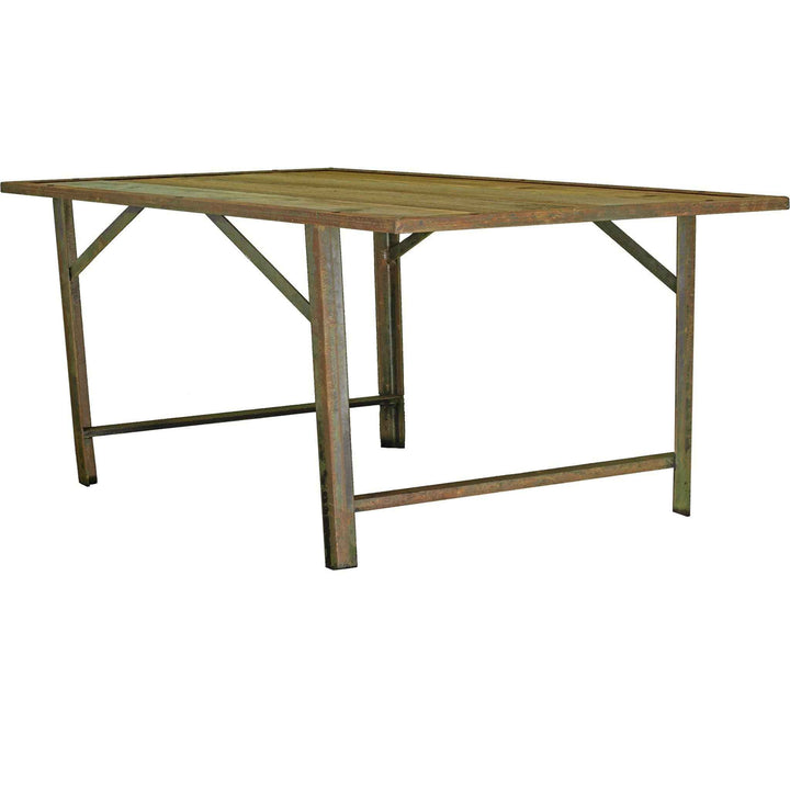 Rustic Redwood Outdoor Work Bench