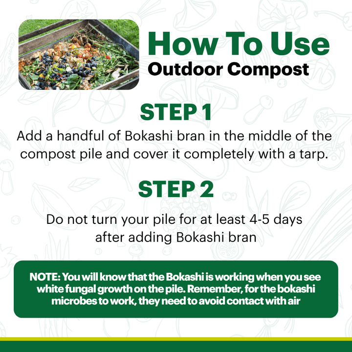 Premium Bokashi Bran Compost Starter