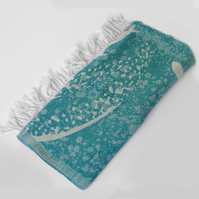 Tourbillon Turquoise - Turkish Towel
