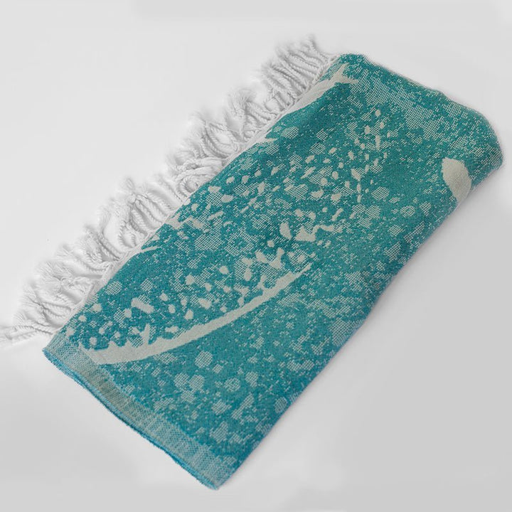 Tourbillon Turquoise - Turkish Towel