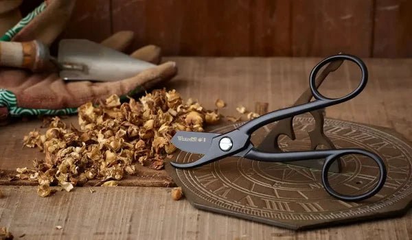 Unique British Black Garden Pruners - Handcrafted | From England (Whiteley &amp; Sons)