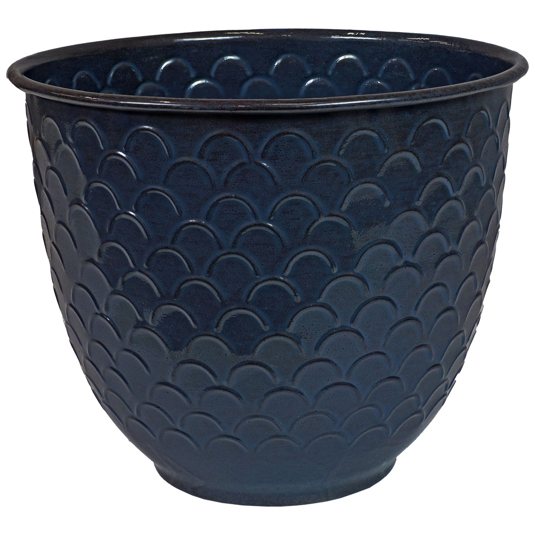 Dinah Metal Outdoor Plant Pots - 12.5"