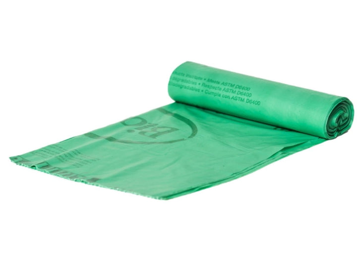 BioBag 23 Gallon Compostable Bags 28x42 Green (QTY 120), SKU 23G2842