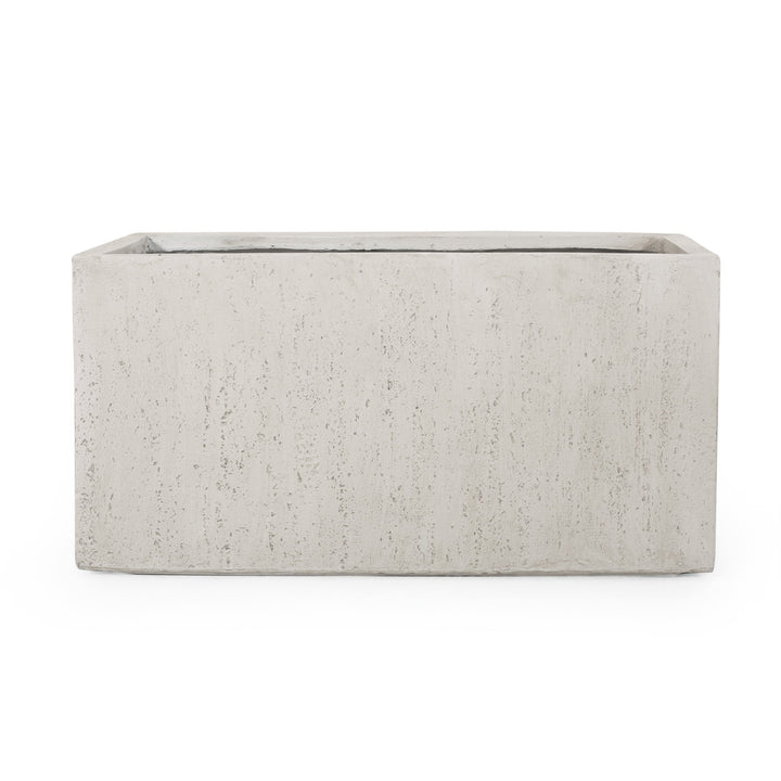Outdoor Large Square Mgo Planter