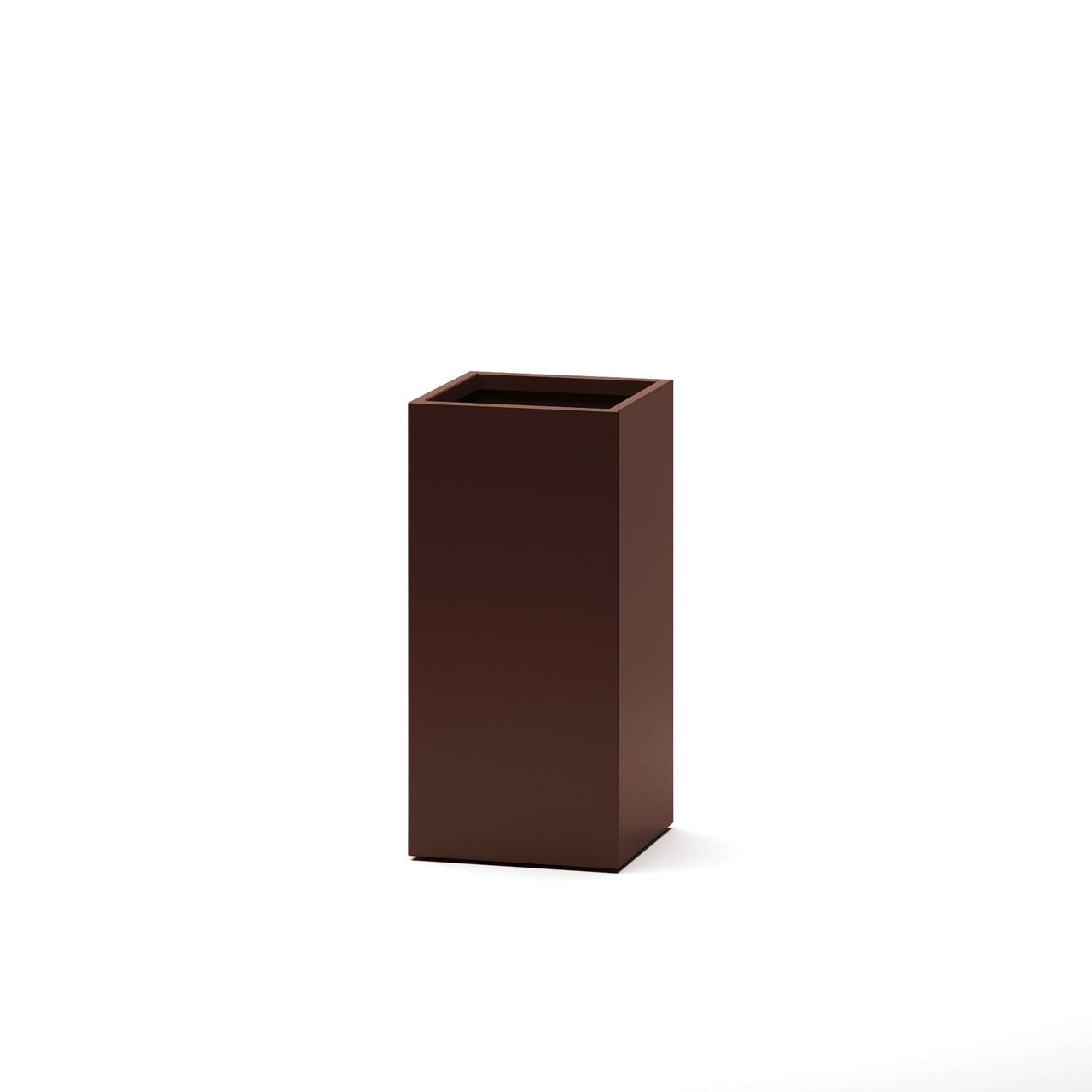 Santiago Tall Square Fiberglass Planter 12' L x 12" W x 24"H