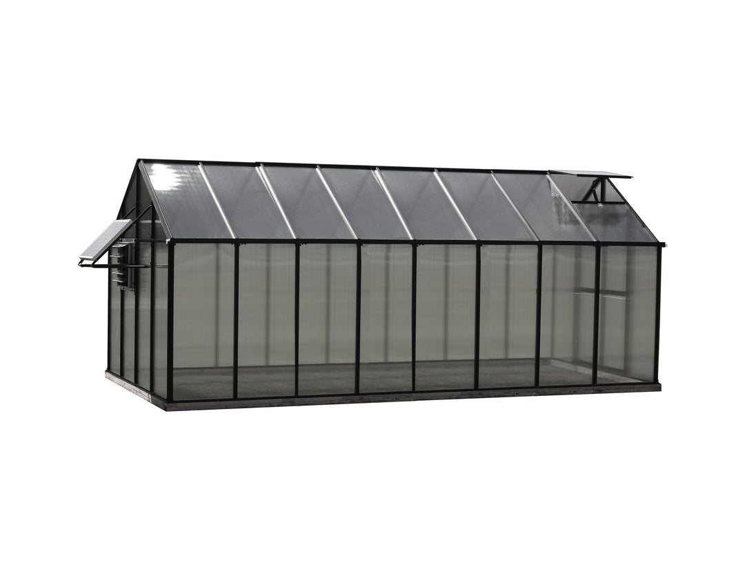 Mont Greenhouse 8FTx 16FT - Black Finish - Mojave
