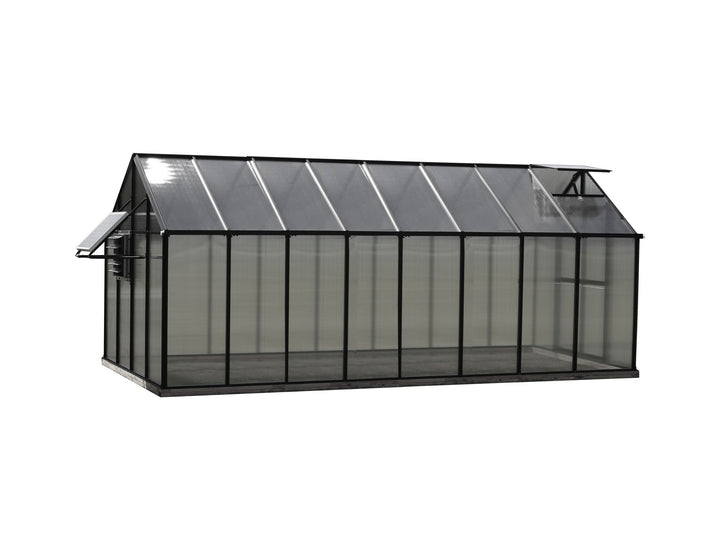 Mont Greenhouse 8FTx 16FT - Black Finish - Mojave