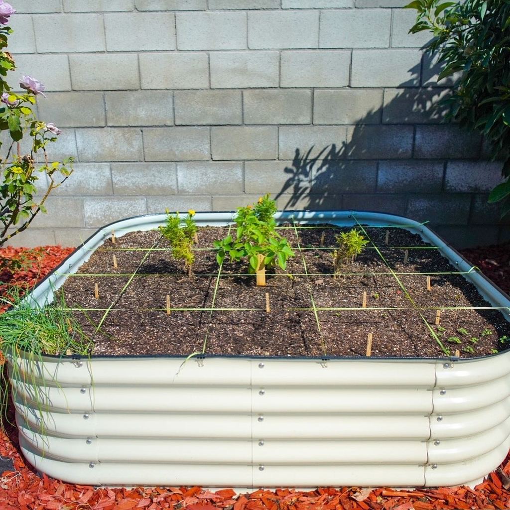 17" TALL 9 IN 1 MODULAR METAL RAISED GARDEN BED KIT - GreenLivingSupply-Store