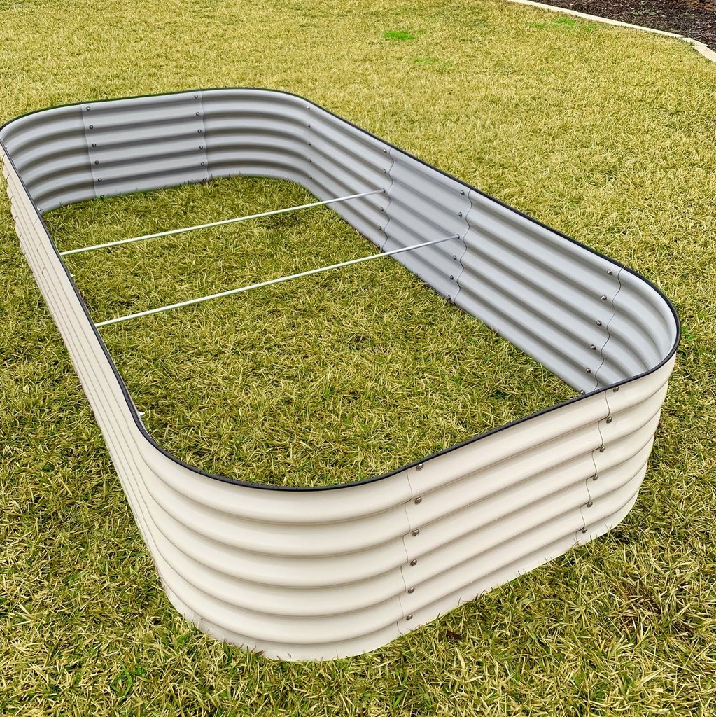 17" Tall 10 In 1 Modular Metal Raised Garden Bed Kit - GreenLivingSupply-Store