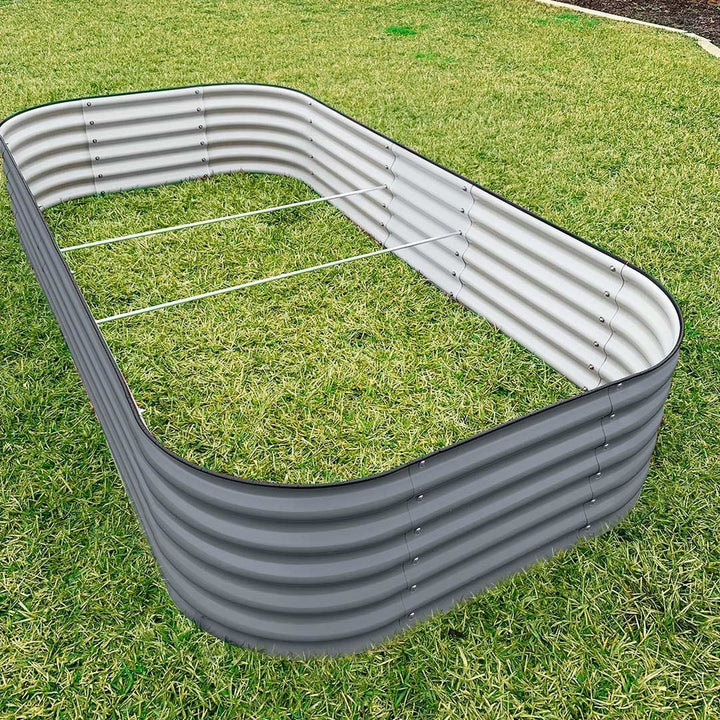 17" Tall 10 In 1 Modular Metal Raised Garden Bed Kit - GreenLivingSupply-Store