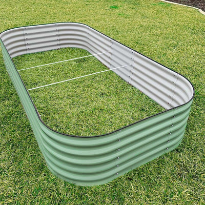 17" Tall 10 In 1 Modular Metal Raised Garden Bed Kit - GreenLivingSupply-Store