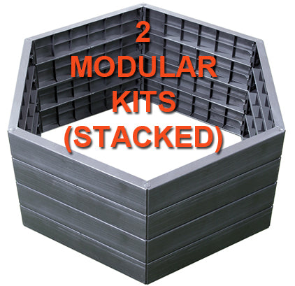 Modular Raised Bed - Single Unit  Made in Germany