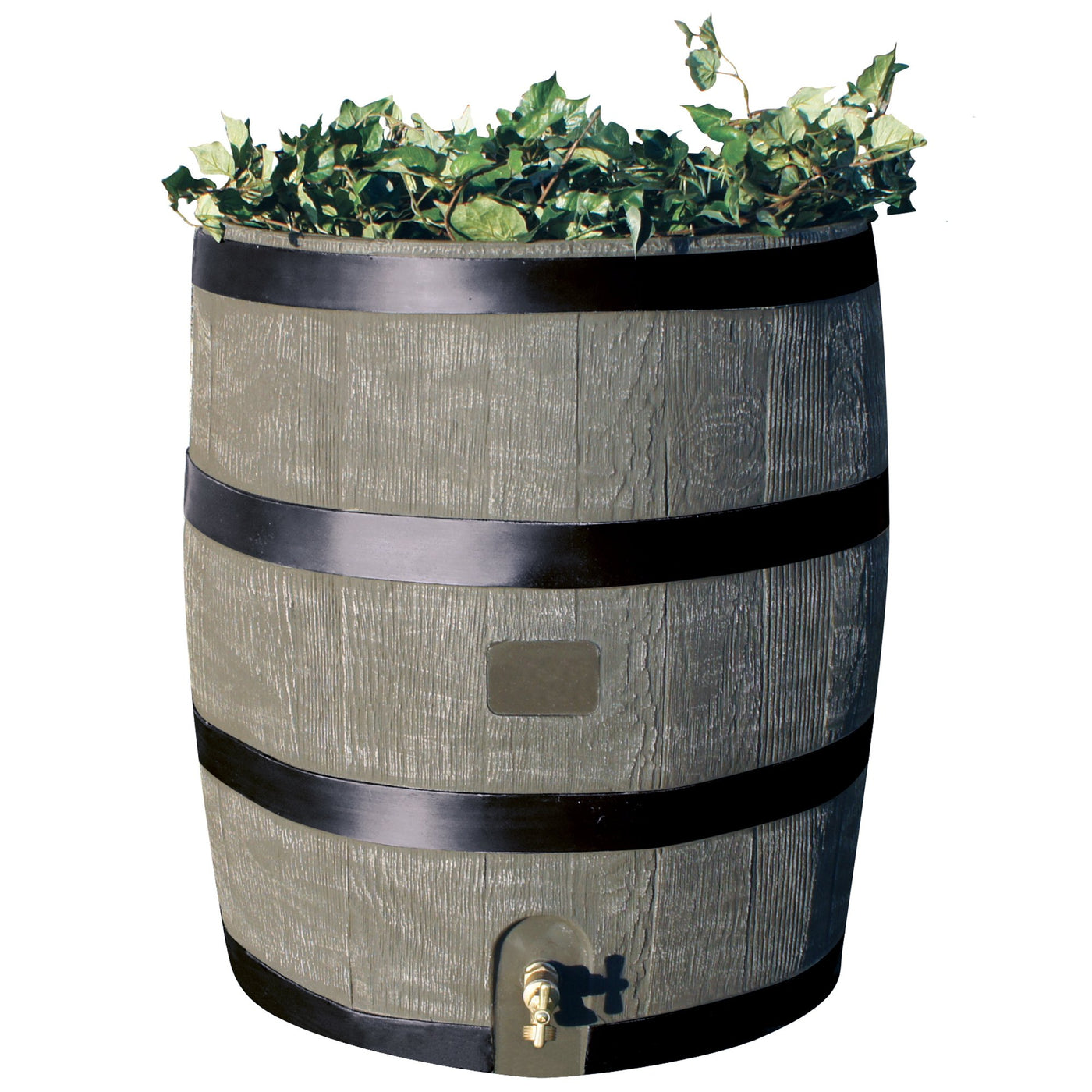 RTS Rain Barrel with Planter 35 Gallon - GreenLivingSupply-Store
