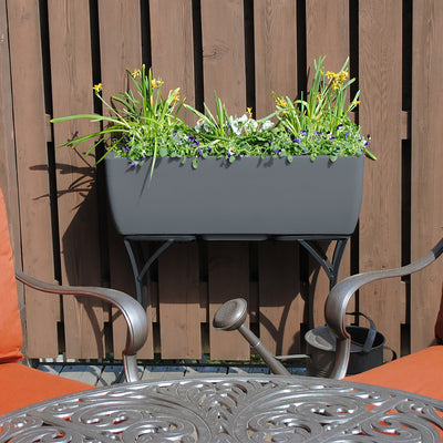 Elevated Urban Planter with Stand - 36" x 15" - GreenLivingSupply-Store