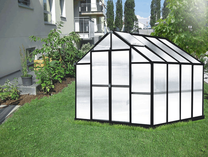 Mont Growers Edition Greenhouse 8ft. x 8ft. - Black